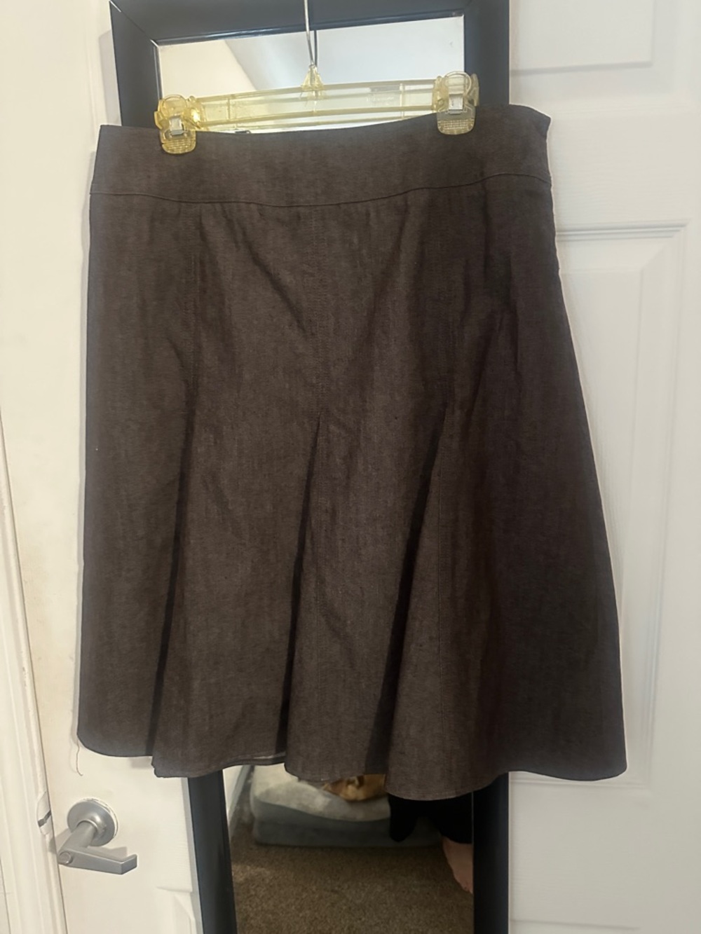 Dress Barn Brown A-Line Skirt